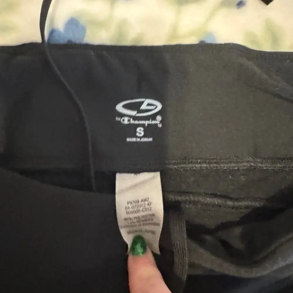 Champion leggings with zippers size Small